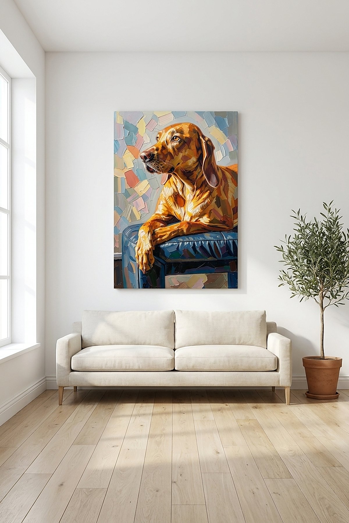 Custom Pet Portraits: Turn a Photo of Your Dog or Cat Into Wall Art