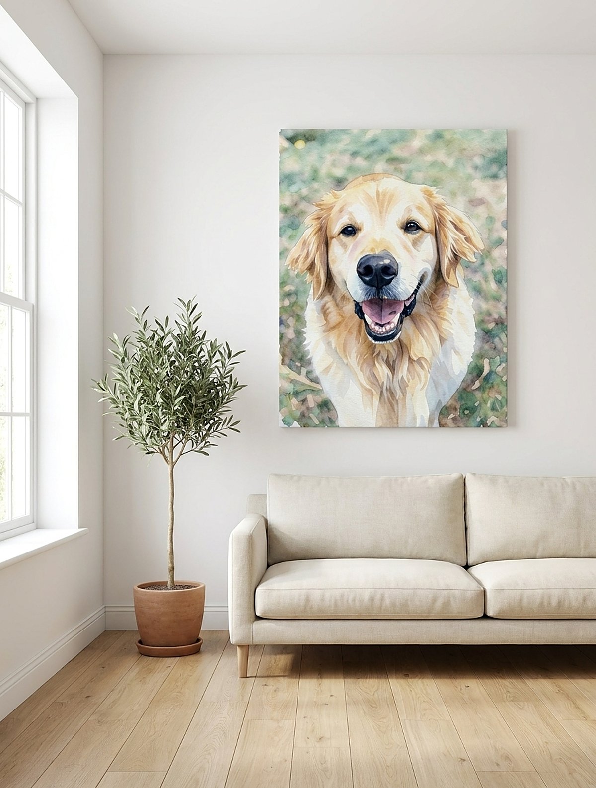 How to Turn a Pet Photo Into a Custom Portrait